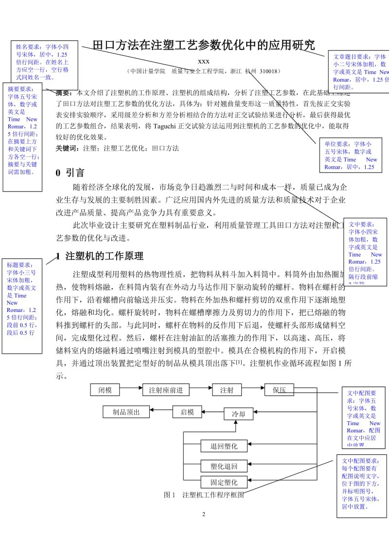 文献综述格式模板_第2页