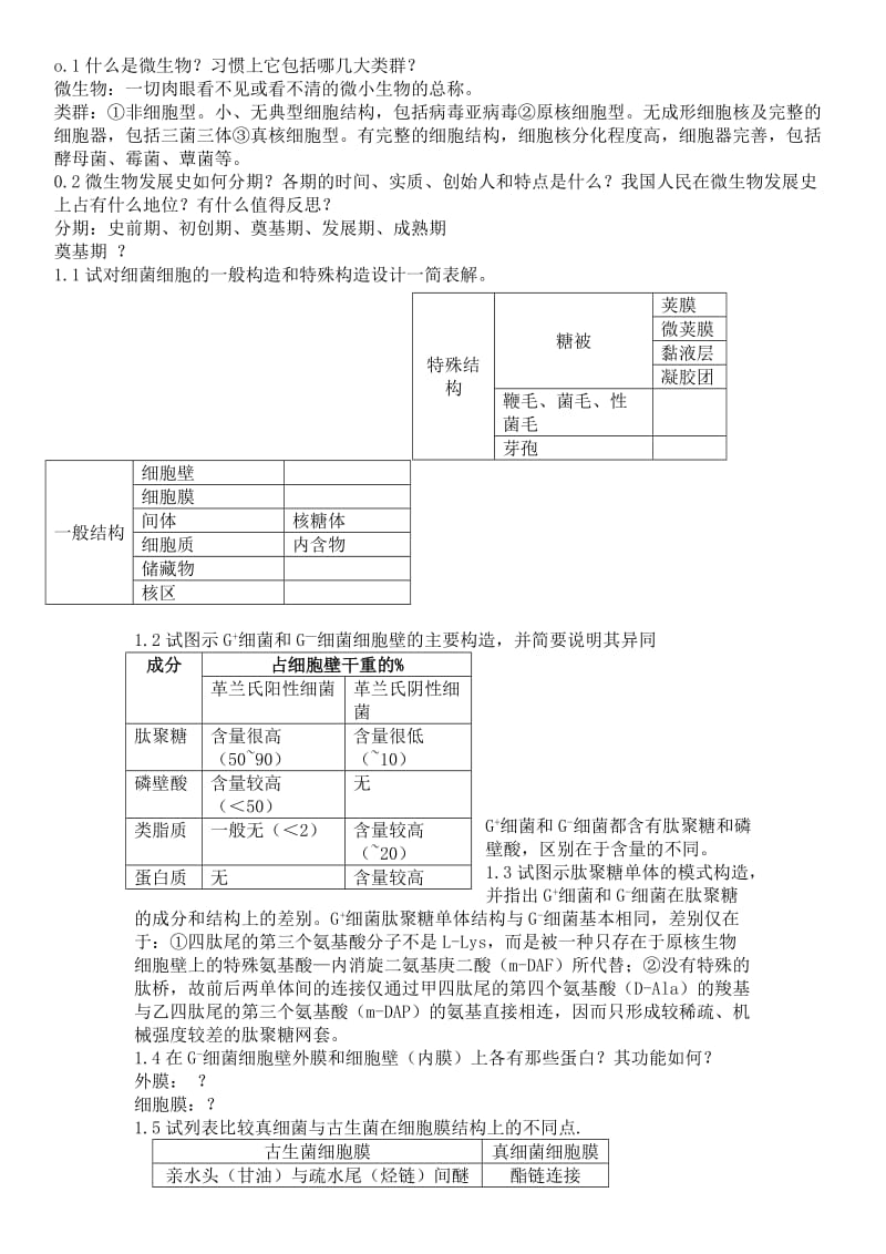 微生物简答题_第1页