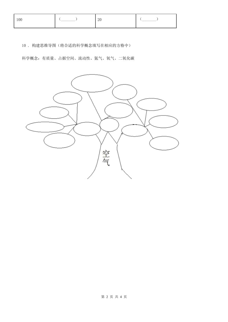 教科版 科学三年级上册第5课时 一袋空气的质量是多少_第2页