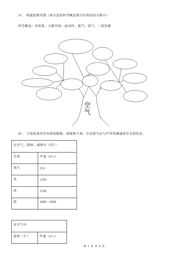 2019版苏教版四年级上册期末质量检测科学试卷B卷_第3页