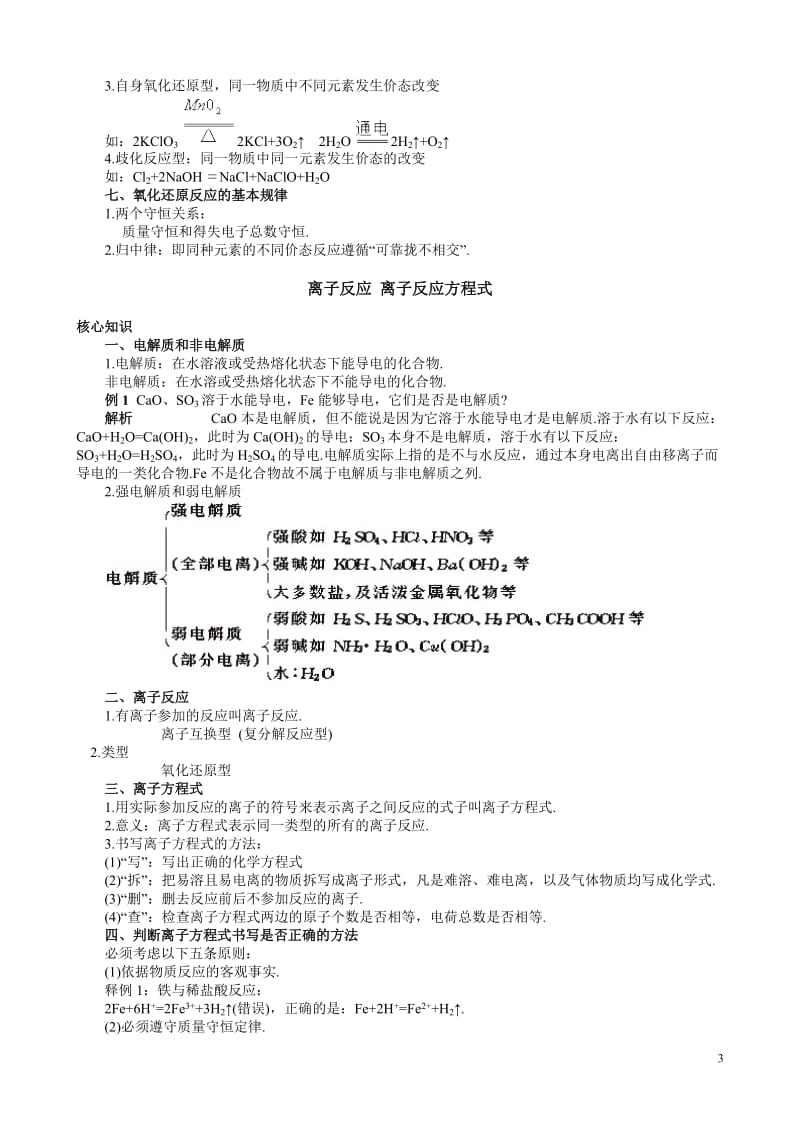 苏教版高中化学全部知识点_第3页