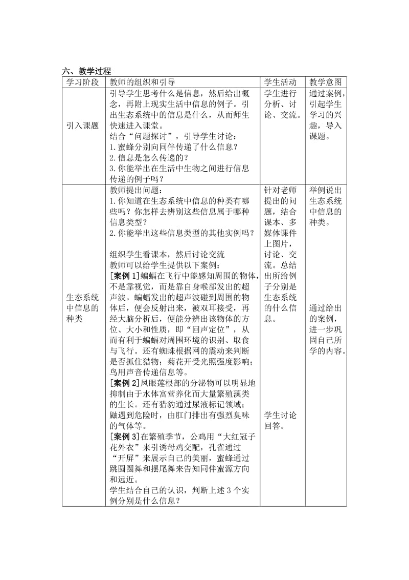 生态系统的信息传递教学设计_第3页