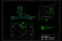 連桿蓋工藝及銑螺栓孔背面夾具設計【含6張CAD圖紙、文檔全稿】
