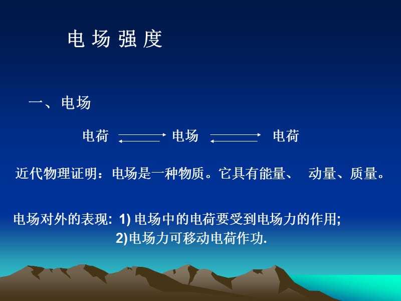 高二物理人教版选修3-1课件 《电场强度》3_第2页