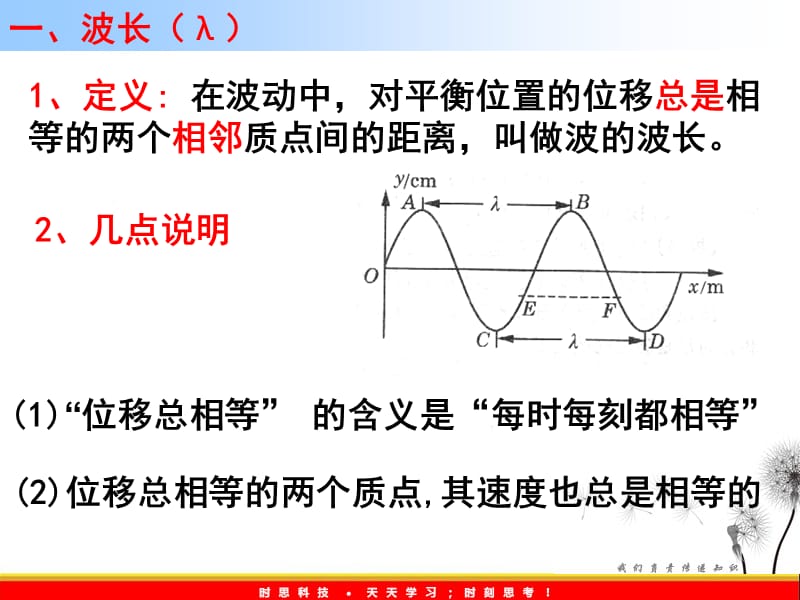 高中物理 2.3 波的频率和波速课件 教科版选修3-4_第3页