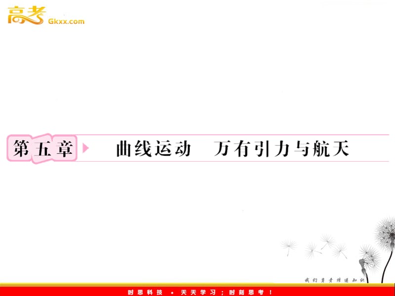 高考物理鲁科版必修2 5.1《曲线运动运动的合成与分解》课件_第2页