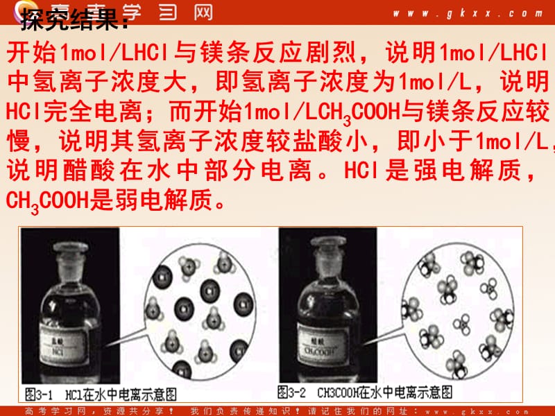 化学反应原理：《弱电解质的电离 盐类的水解》课件1（25张PPT）（鲁科版选修4）_第3页