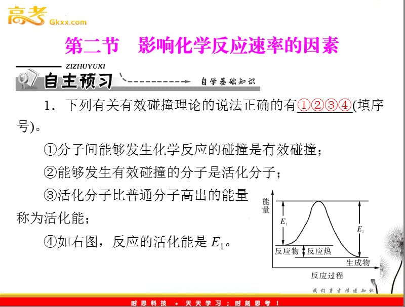 人教版选修4 第二章 第二节 影响化学反应速率的因素_第2页