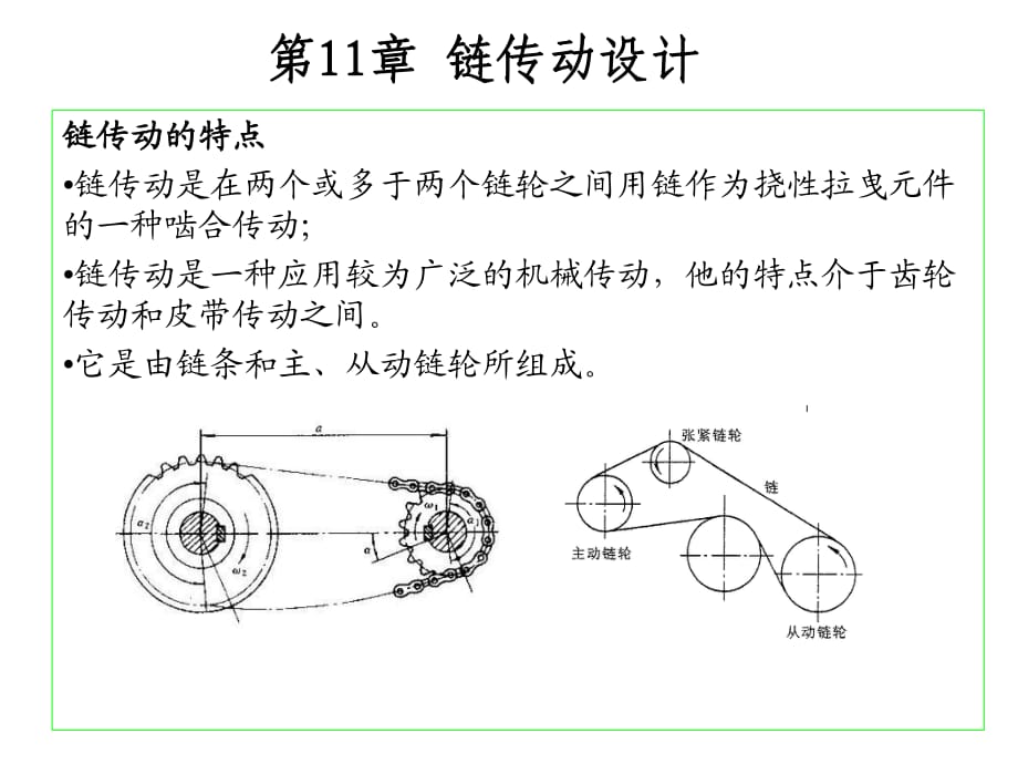 《鏈傳動的設(shè)計》PPT課件_第1頁