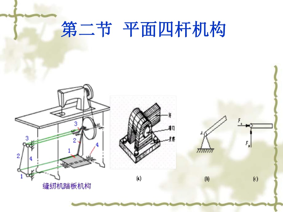 《鉸鏈四桿機(jī)構(gòu)》課件_第1頁(yè)