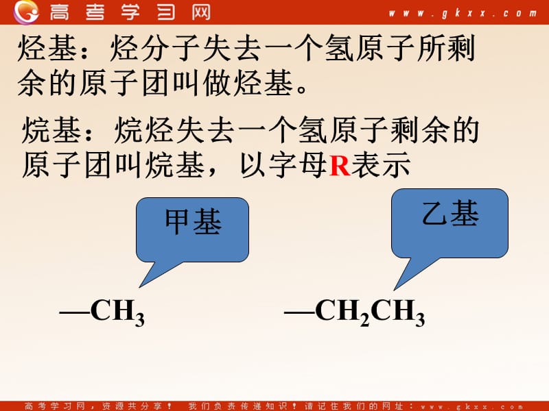 高中化学选修5 1-3《有机化合物的命名》课件_第3页