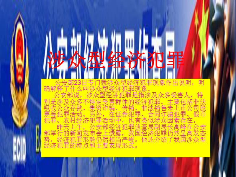 经济犯罪侦查案例分析_第1页