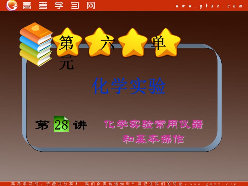 高中化学总复习课件第6单元第28讲 化学实验常用仪器和基本操作_第2页