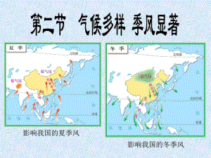 “季風(fēng)氣候顯著、氣候復(fù)雜多樣”