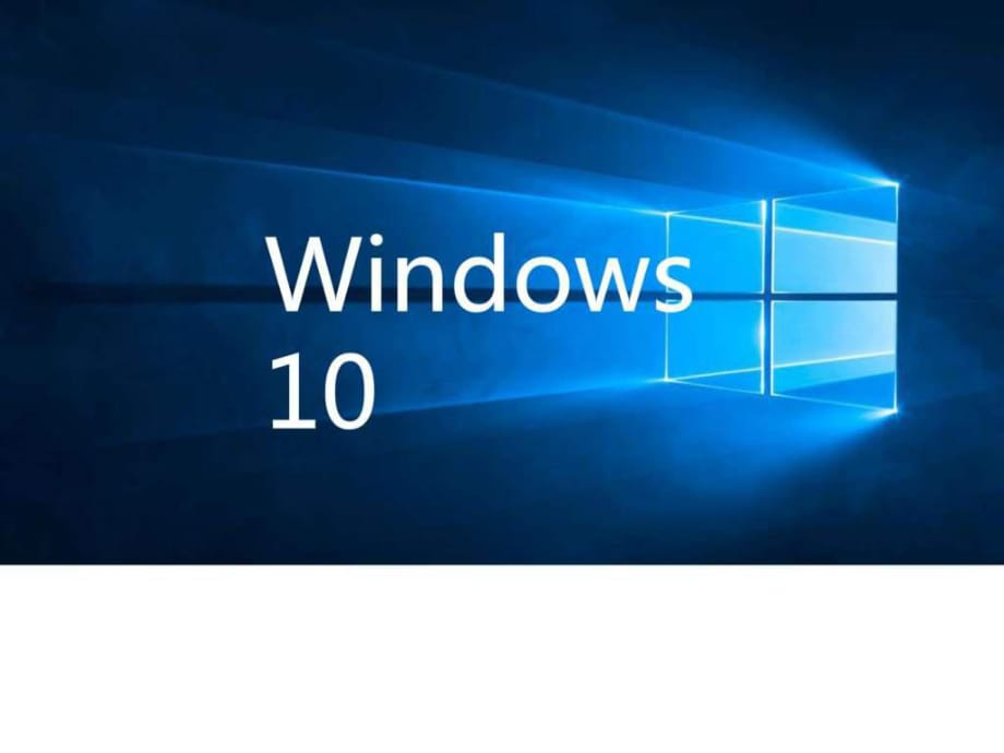 Windows10英文演讲_第1页