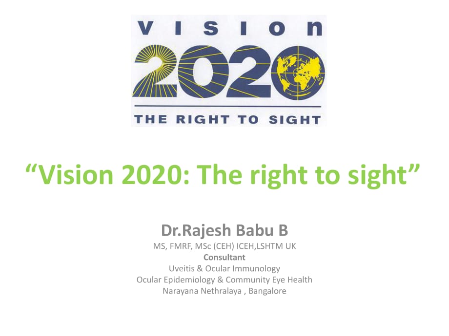 Vision2020therighttosight'视觉2020享有看见的权利”_第1页