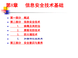 信息安全技術(shù)基礎(chǔ)