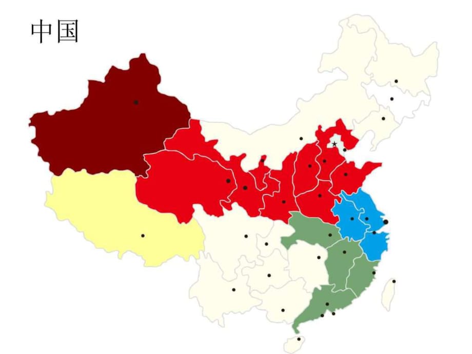 中国全图及各省地图_第1页