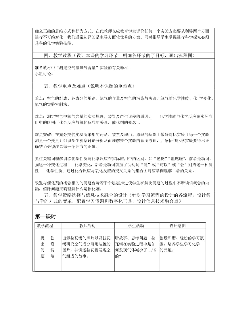 信息技术应用成果(教学设计方案)——化学_第3页