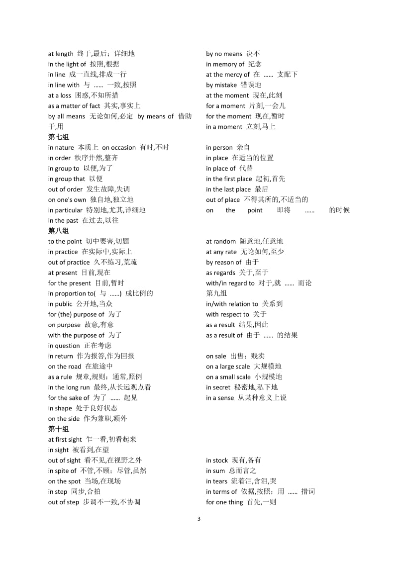 最新-江苏省高考英语重点语法知识(易错点)_第3页