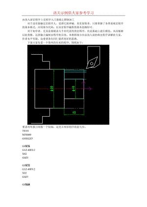 由淺入深宏程序入門基礎(chǔ)示例