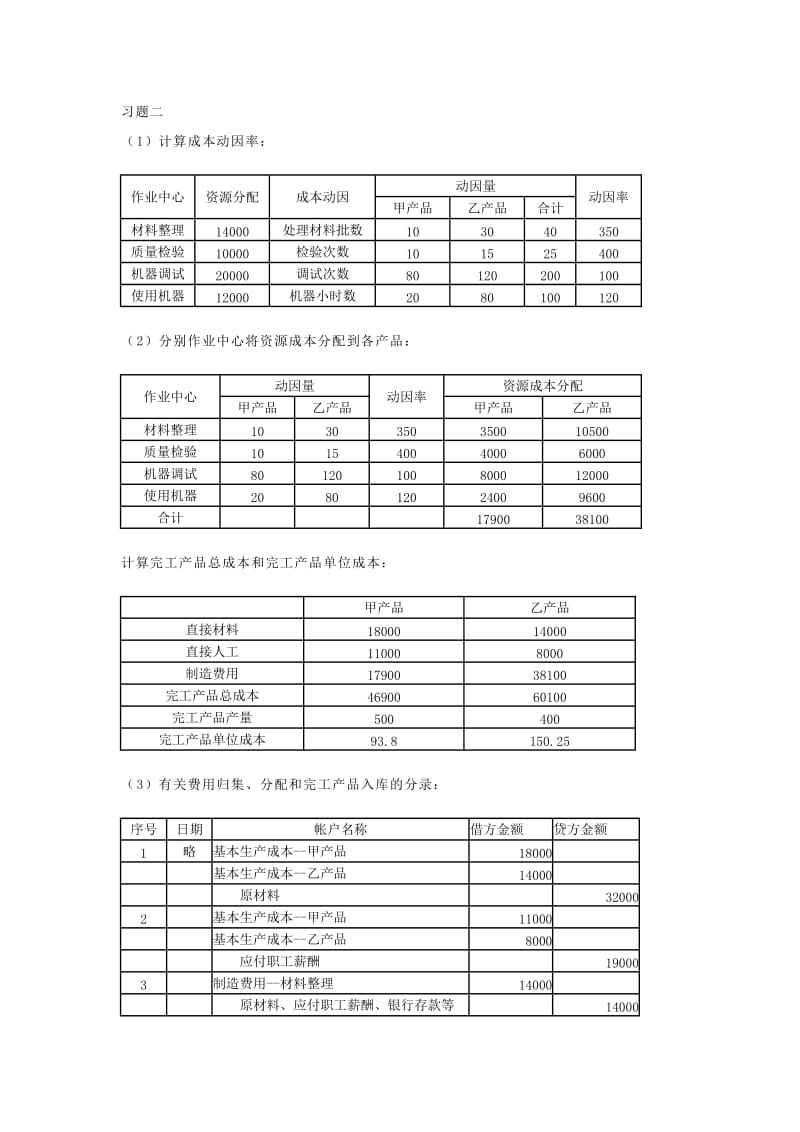 作业成本法练习题_第3页