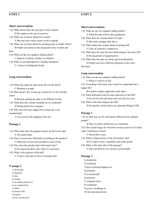 新視野大學(xué)英語(yǔ)視聽說教程第三版第4冊(cè)