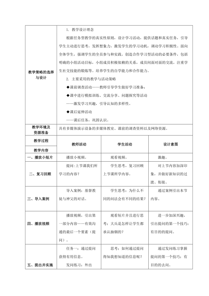 有效沟通——提问教学设计_第3页