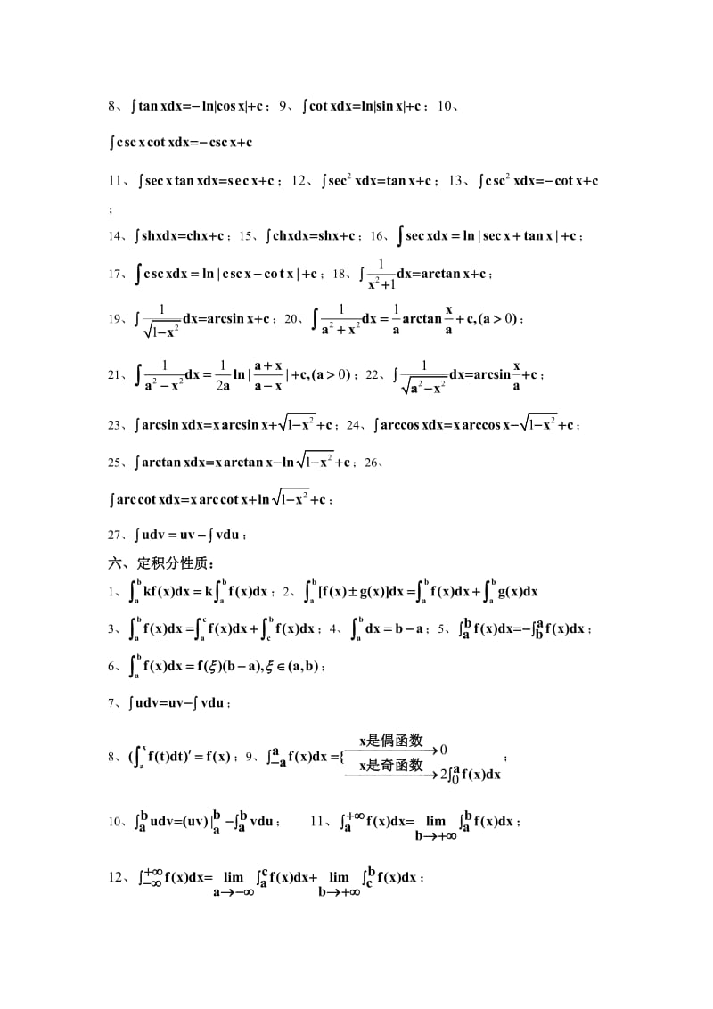 专升本数学公式汇总_第3页