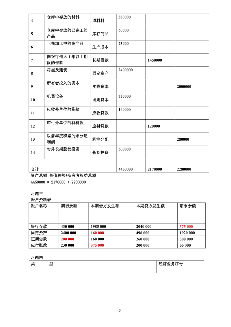 新版会计学原理——基础会计[第16版李海波(全)]课后习题答案_第3页