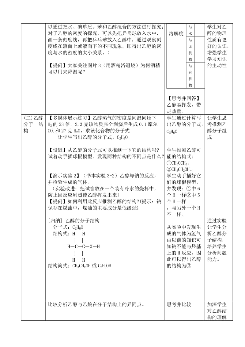 乙醇教学设计-(1)_第3页