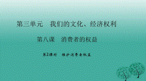 八年級(jí)政治下冊(cè) 3_8_2 維護(hù)消費(fèi)者權(quán)益課件 新人教版