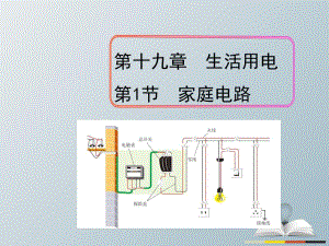 九年級(jí)物理全冊(cè) 第19章 生活用電 第1節(jié) 家庭電路課件 （新版）新人教版