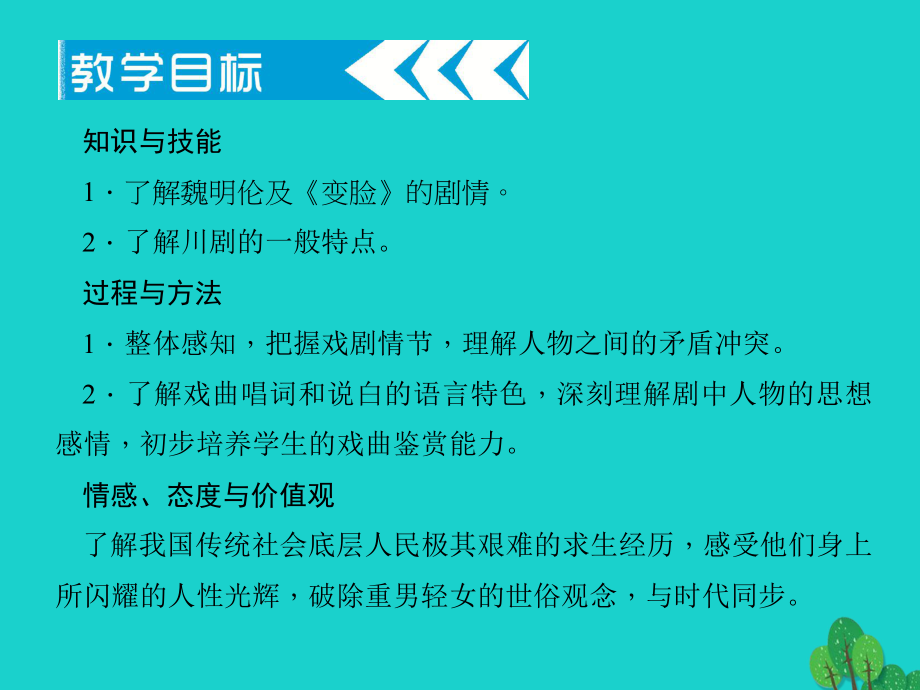 九年級語文下冊 第四單元 14《變臉(節(jié)選)》課件2 （新版）新人教版 (2)_第1頁