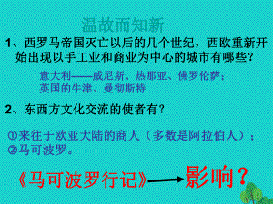 九年級(jí)歷史上冊(cè) 第10課 資本主義時(shí)代的曙光課件 新人教版