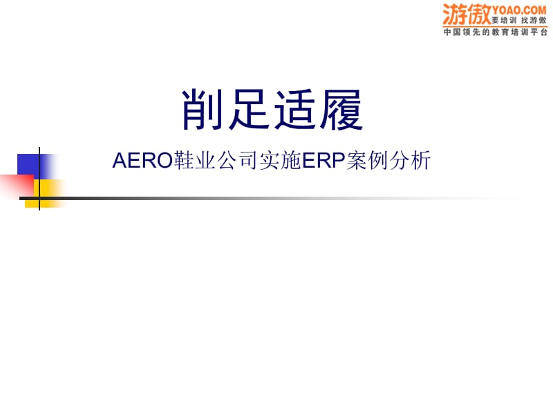 鞋业公司实施ERP案例分析_第1页