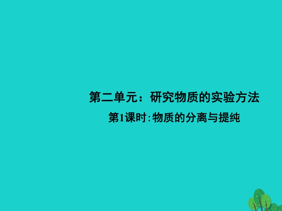 高中化學(xué) 1_2《物質(zhì)的分離與提純》課件 蘇教版必修11_第1頁