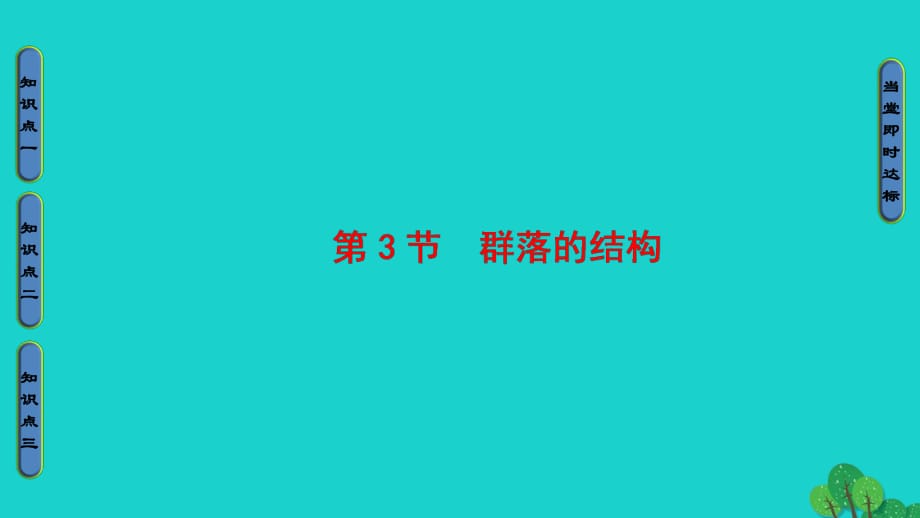 高中生物 第4章 種群和群落 第3節(jié) 群落的結(jié)構(gòu)課件 新人教版必修3_第1頁(yè)