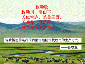 高中地理 3_3 以畜牧业为主的农业地域类型课件2 新人教版必修21