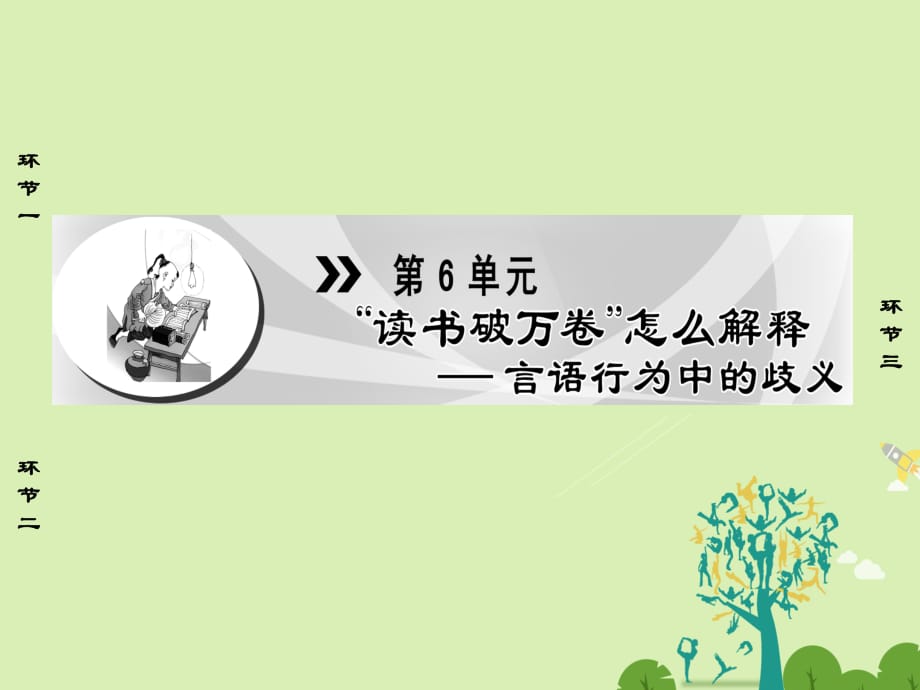 高中語文 第6單元 讀書破萬卷”怎么解釋課件 魯人版選修《語言的運(yùn)用》_第1頁