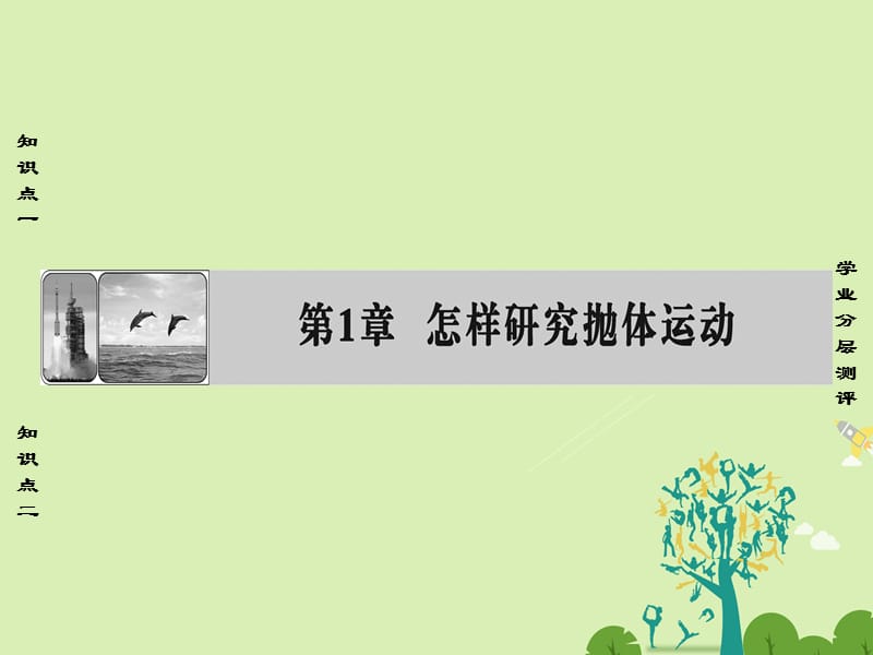 高中物理 第1章 怎樣研究拋體運動 1_1 飛機投彈與平拋運動課件 滬科版必修2_第1頁