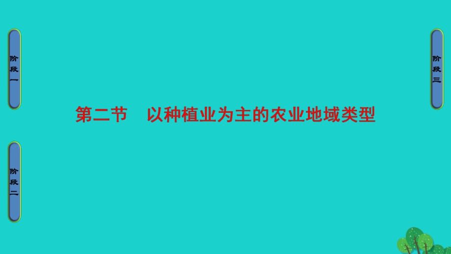 高中地理 第3章 农业地域的形成与发展 第2节 以种植业为主的农业地域类型课件 新人教版必修2q_第1页