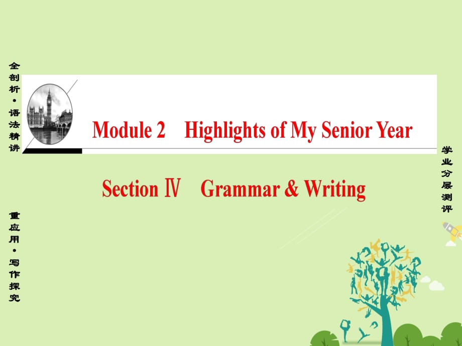 高中英语 Module 2 Highlights of My Senior Year Section Ⅳ Grammar & Writing课件 外研版选修7_第1页