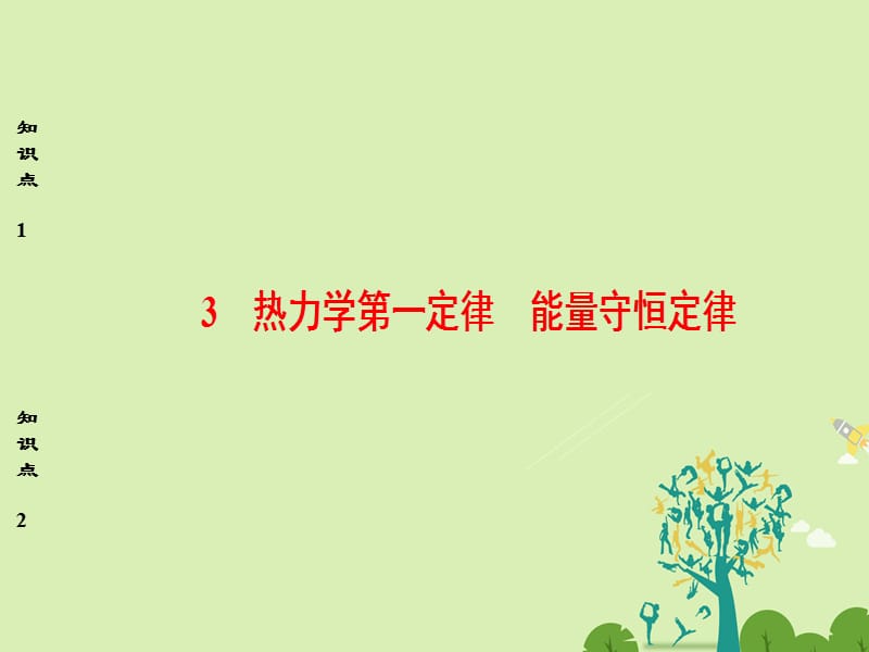 高中物理 第10章 热力学定律 3 热力学第一定律、能量守恒定律课件 新人教版_第1页