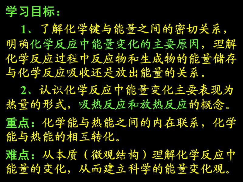 化学：《化学能与热能》上课课件：课件十九（8张PPT）（新人教必修2）_第3页