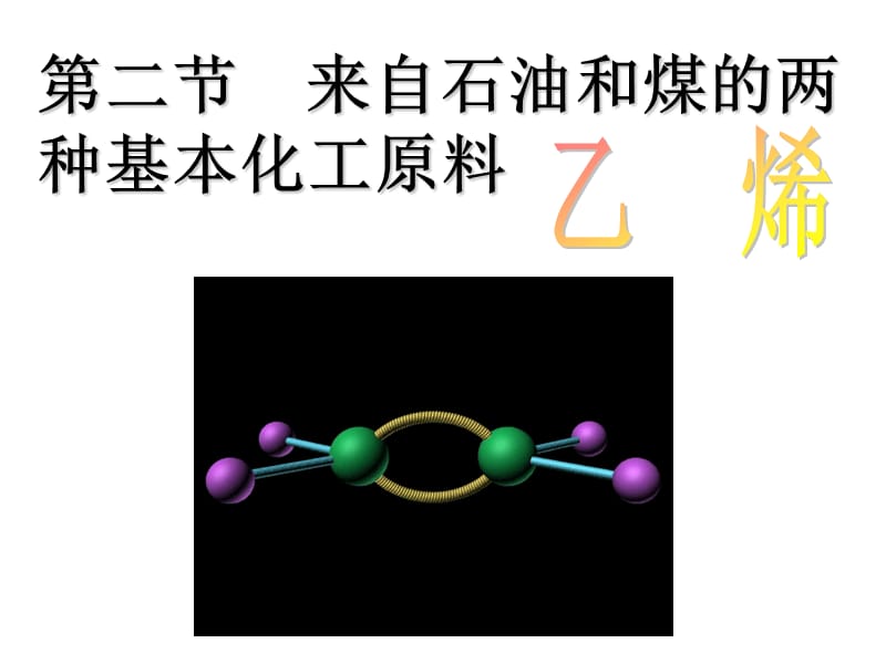 化学：《来自石油和煤的两种基本化工原料》：课件九（22张PPT）（人教版必修2）_第2页