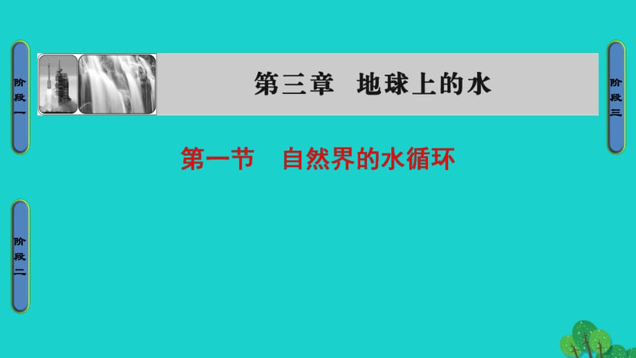 高中地理 第3章 地球上的水 第1節(jié) 自然界的水循環(huán)課件 新人教版必修1_第1頁