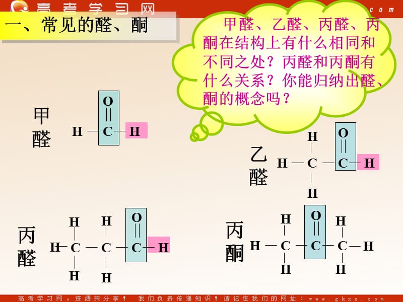 化学：《常见的醛、酮》课件1（21张PPT）（鲁科版选修5）_第3页