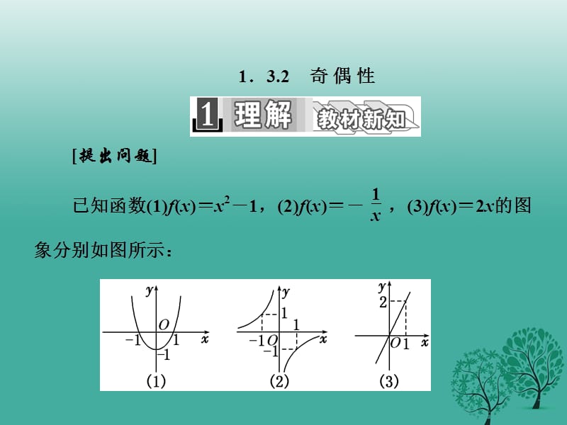 高中數(shù)學 1_3_2 奇偶性課件 新人教A版必修1_第1頁