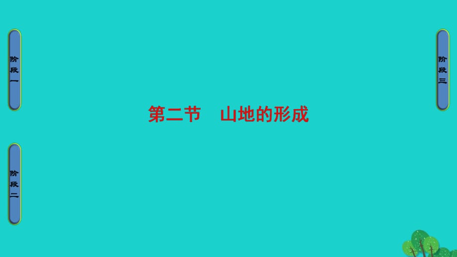 高中地理 第4章 地表形態(tài)的塑造 第2節(jié) 山地的形成課件 新人教版必修1_第1頁